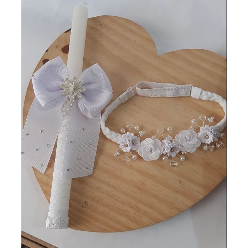 kit batizado/tiara infantil para batizado/hedband para batizado/tiara