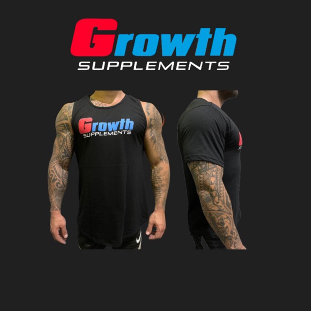 Camiseta Regata Normal T-Shirt Growth Suplementos