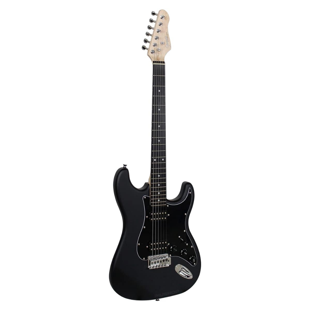 Guitarra Elétrica Giannini Strato G-102 SBK Preta