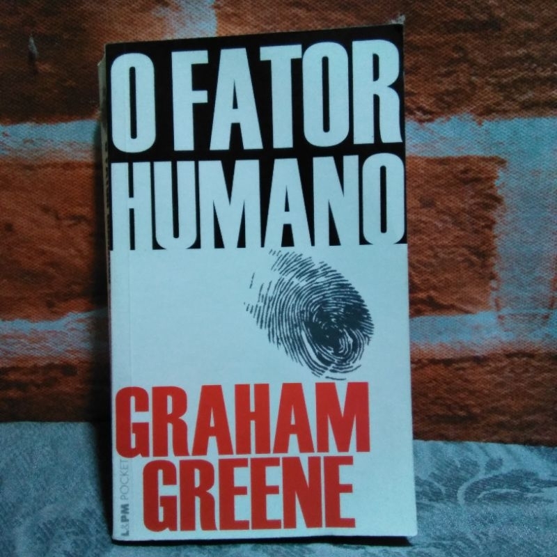 livro o fator humano - graham greene (LER DESCRIÇÃO)