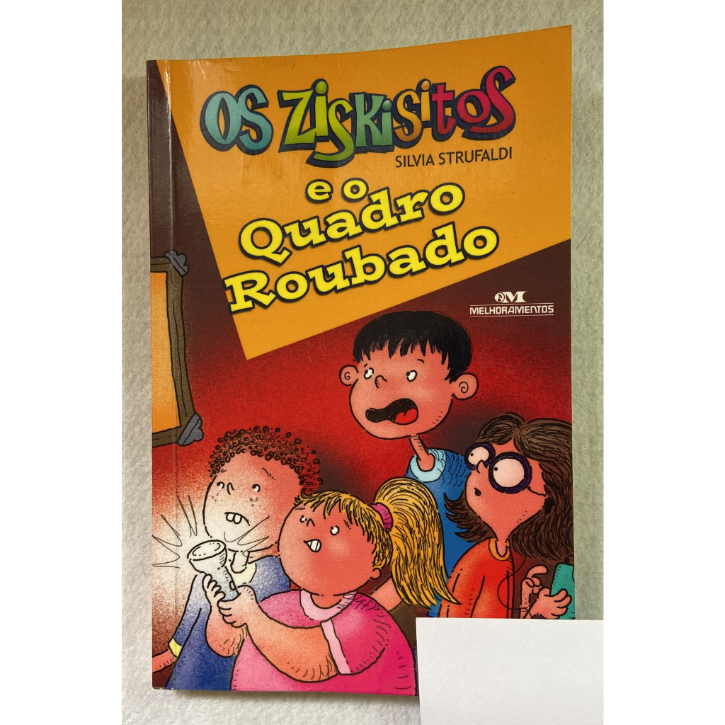 Livro: Os Ziskisitos e o quadro roubado | Shopee Brasil