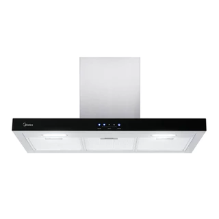 Coifa ProTouch Midea 90cm Inox e Preto RTA91/RTA92