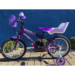 Bicicleta Infantil Free Action Aro 16 Kiss - Rosa