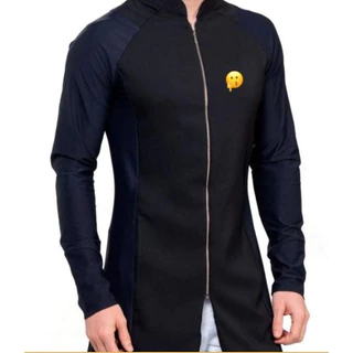 Jaleco Slim DUO COR Masculino + BORDADO NOME E PROFISSÃO INCLUSO