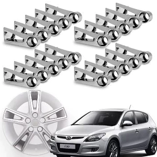 kit 20 aplique cromado de roda i30