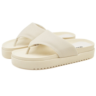Sandália Papete Dubuy Feminina Off White Mali 2045FG