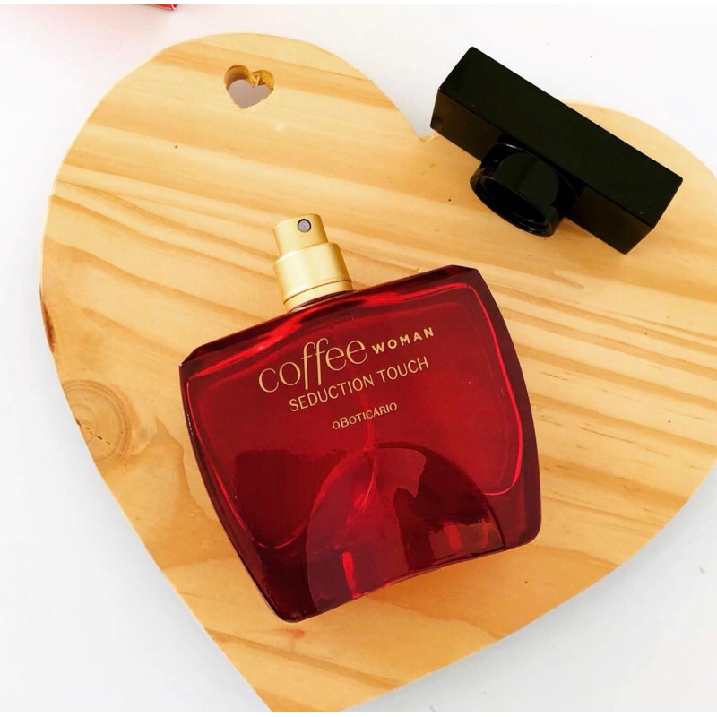 Coffee Seduction Touch: Desodorante Colônia Woman 100ml Desodorante Colônia  Man 100ml