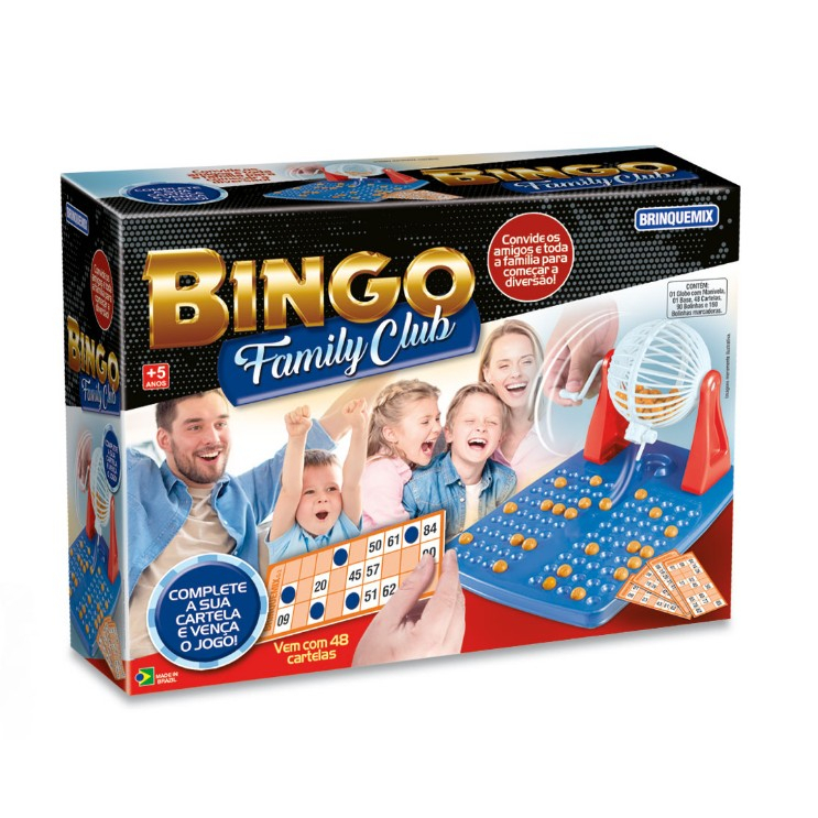 BRINQUEDO INFANTIL BINGO 48 CARTELAS + 90 BOLINHAS GLOBO GIRATÓRIO JOGO PARA CRIANÇA MENINO MENINA COMPLETO