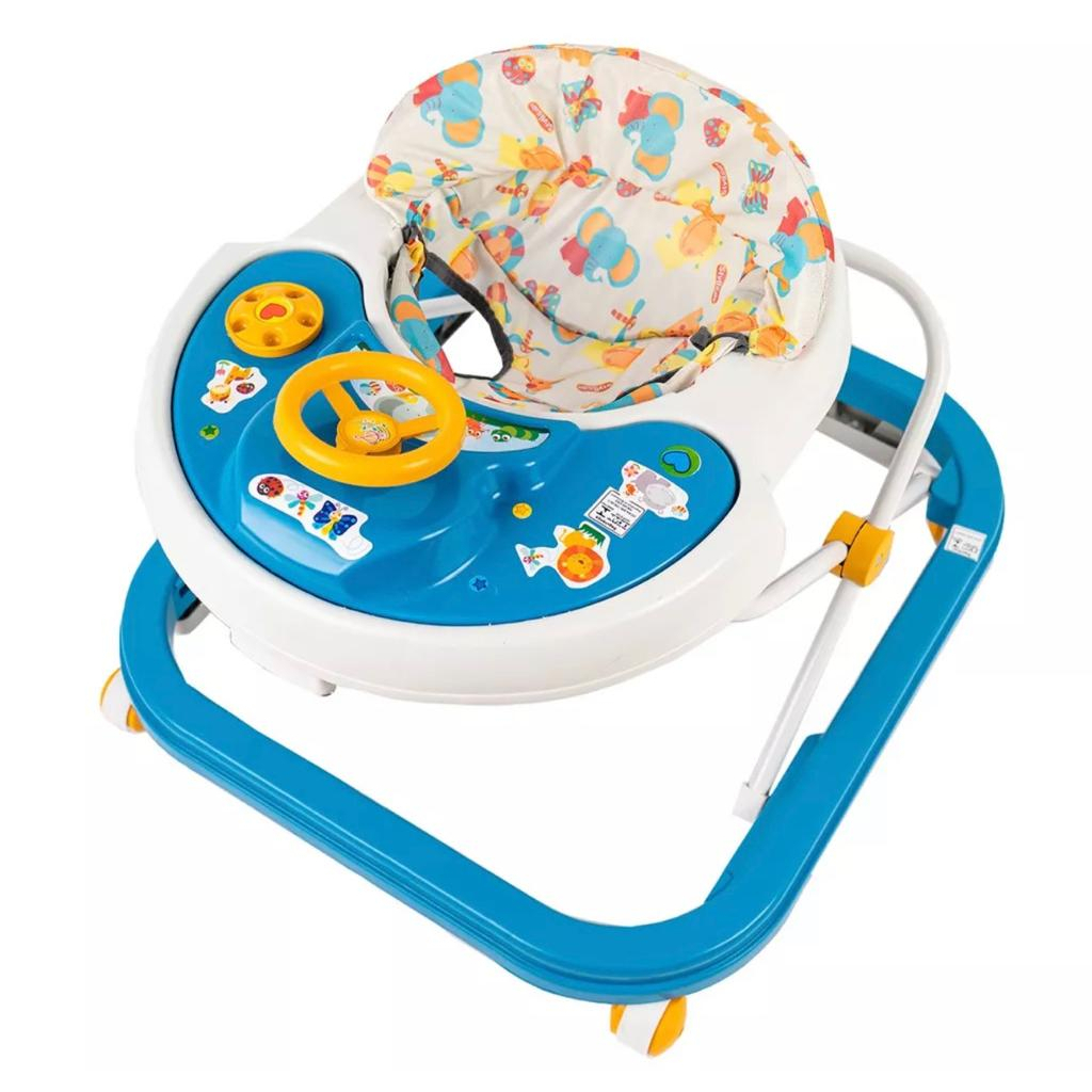 Andador Infantil Musical bebê Styll Baby Azul COM INMETRO 3 POSIÇÔES ...