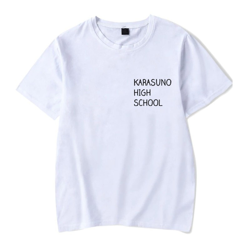 Camiseta Basica Camisa Personagens Haikyuu Friends Karasuno Ics Asas Anime  Unissex-VCR.