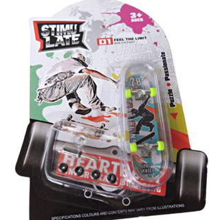 Skate De Dedo Com Lixa E Ferramenta Fingerboard StimuLate