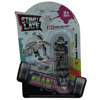 Skate de Dedo Fingerboard 1 UNIDADE + CHAVE + RODA.