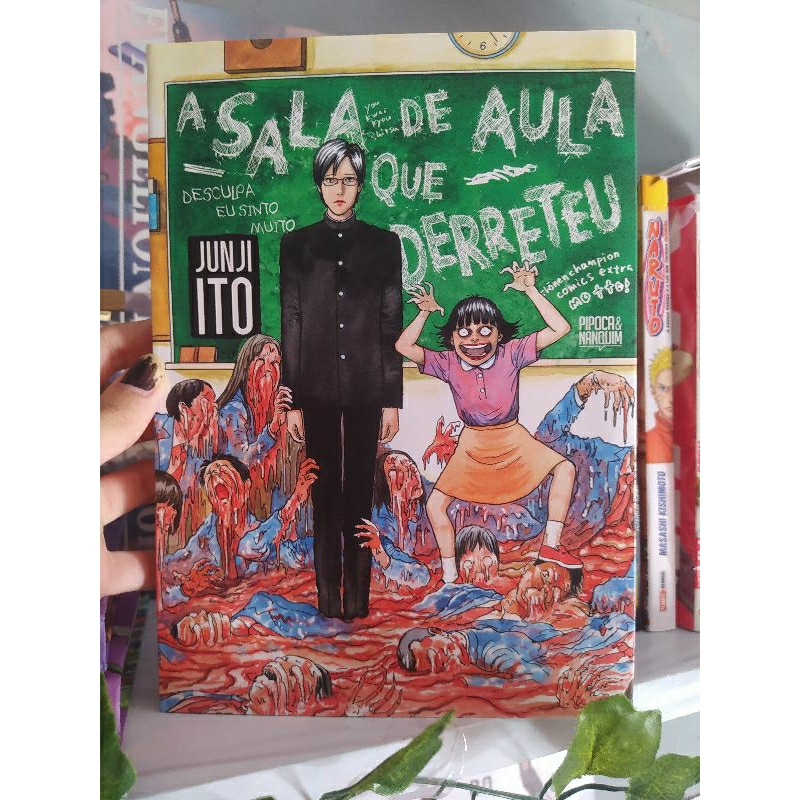 Mangá A Sala de Aula que Derreteu Junji Ito | Shopee Brasil