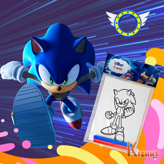 Kit 15 Jogos da Memoria Sonic Personalizados/Lembrancinhas/Festa infantil