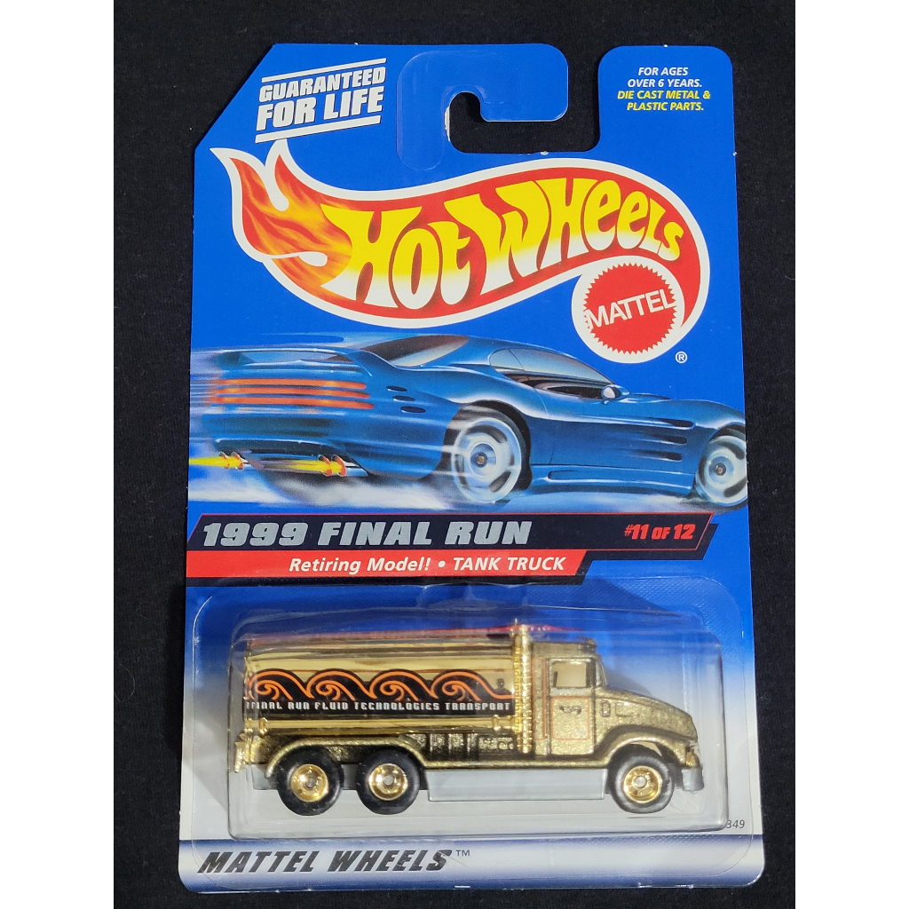 Hot Wheels Tank Truck Final Run Retiring Model Lacrado Shopee Brasil