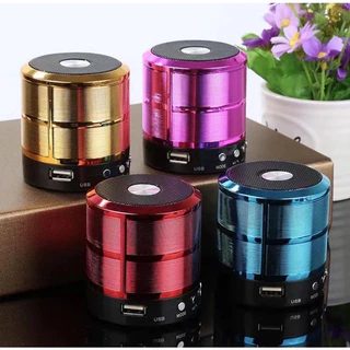 Mini Caixa Caixinha De Som 887 Portátil Bluetooth com Rádio FM SD USB