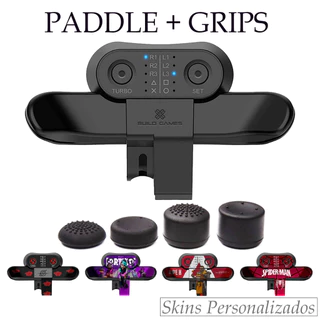 Paddles Botão Traseiro Back Button Attachment Função Turbo Para Controle de PS4 Build Games
