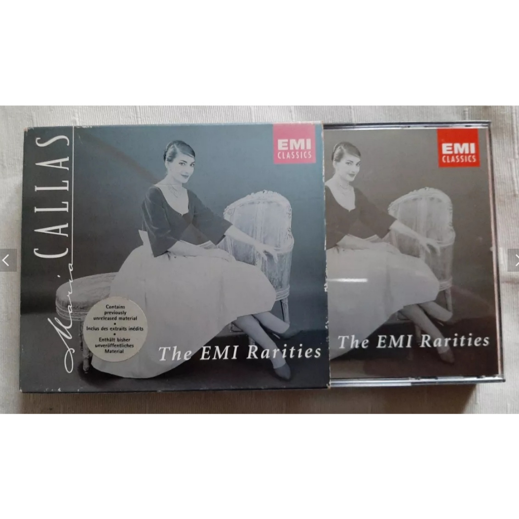 Cd Duplo Maria Callas - The EMI Rarities - Importado Holland | Shopee ...