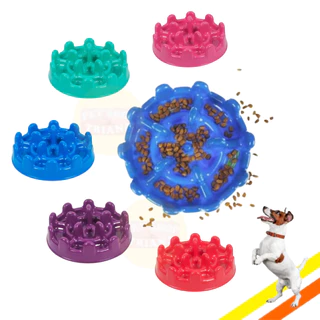 Comedouro Lento Educatico para Cães e Gatos Comedouro Interativo Anti -Stress Pet Games
