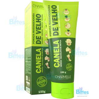 POMADA MASSAGEADORA CANELA DE VELHO CHARMELLE COSMÉTICOS CORPORAL