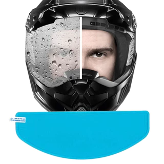 Película Viseira Anti Chuva hidrorepelente Anti embaçante para Capacete Universal