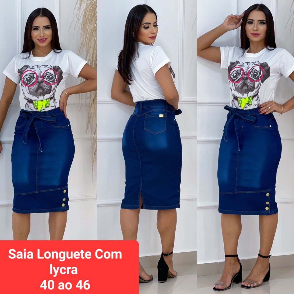 Modelos de best sale saia moda evangélica