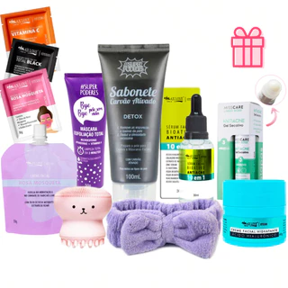 Kit SkinCare Antioleosidade Rotina Completa 10 Itens