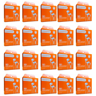 Kit 20 Fones Ouvido Microfone Celular Borrachina Atacado Revenda P2