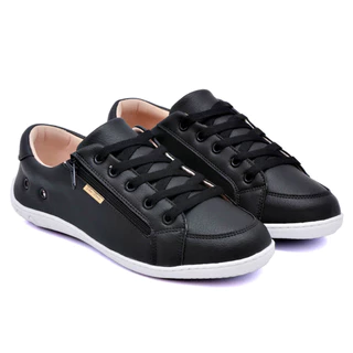 Tênis Feminino Casual Sapatenis branco Confortável produzido em franca
