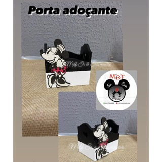 porta adoçante Minnie ou mickey