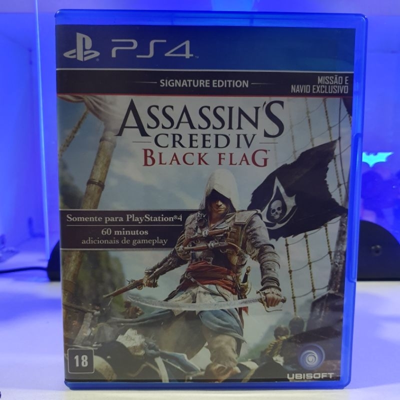 Assassin's Creed IV Black Flag - PlayStation 4 em Promoção na Shopee Brasil  2023