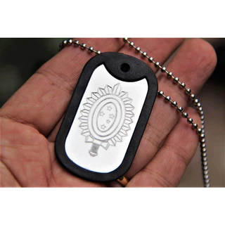 Placa aço 304 Identificação Dog Tag Gravação Personalizada KIT BASIC BR304 PDC GDUPLA C12 C65 C80