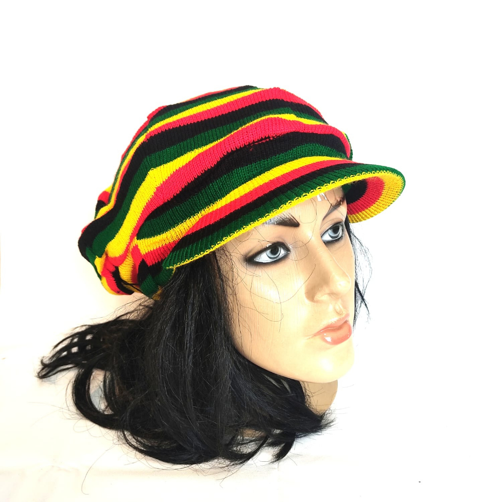 Boina Touca Gorro Do Reggae Rastafári | Shopee Brasil