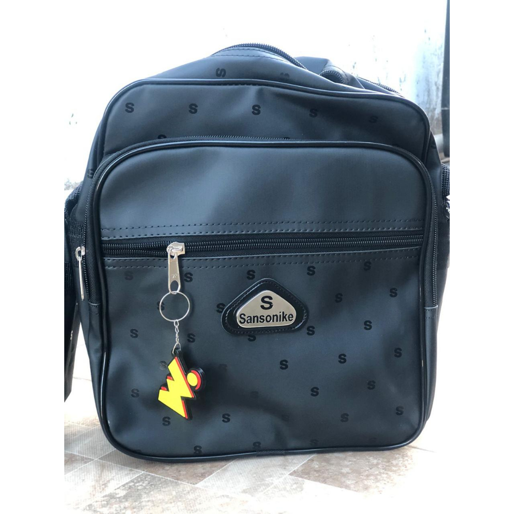 Sansonike MEDIA impermeavel com pingente. / sansonite / bolsa transversal / bolsa de ombro / bolsa masculina TAMANHO MEDIO
