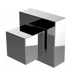 Acabamento Quadrado metal Para Base Registro 3/4 que possuam Padrão da marca Deca