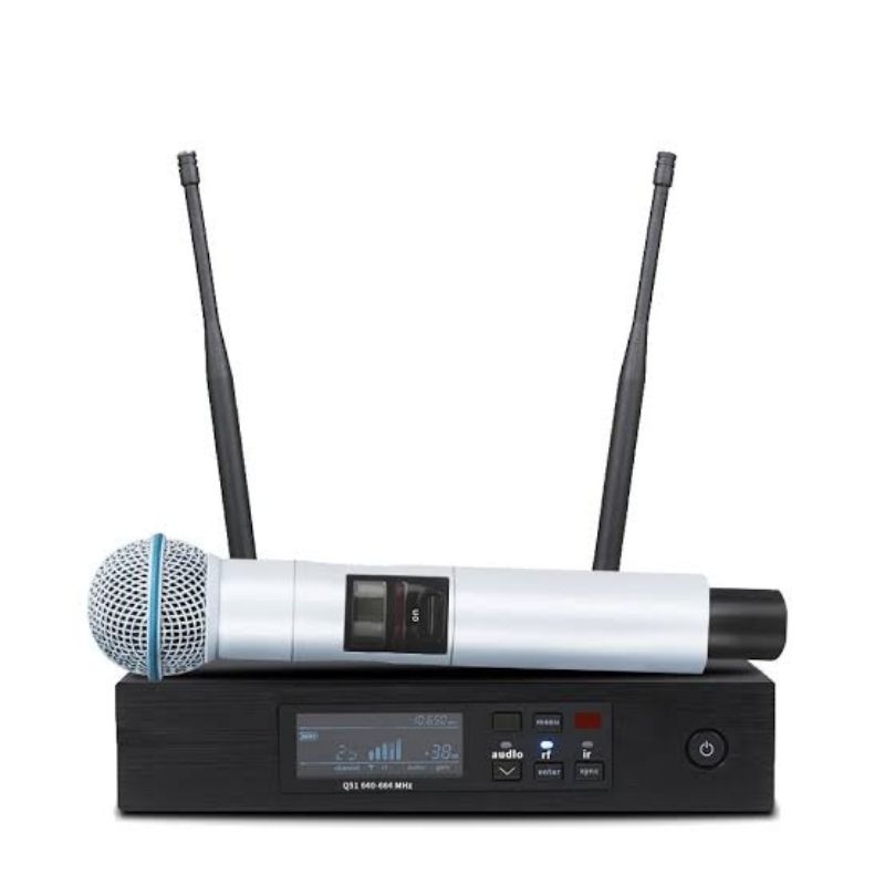 Microfone Shure Qlxd4 Uhf Extrema Qualidade Profissional Sem Fio