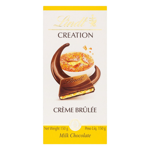 Chocolate Em Barra Lindt Creation Creme Brulee 150g Shopee Brasil 5866