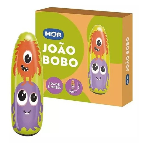 Boneco Monstrinho João Bobo Teimoso Inflável Grande Infantil | Shopee ...