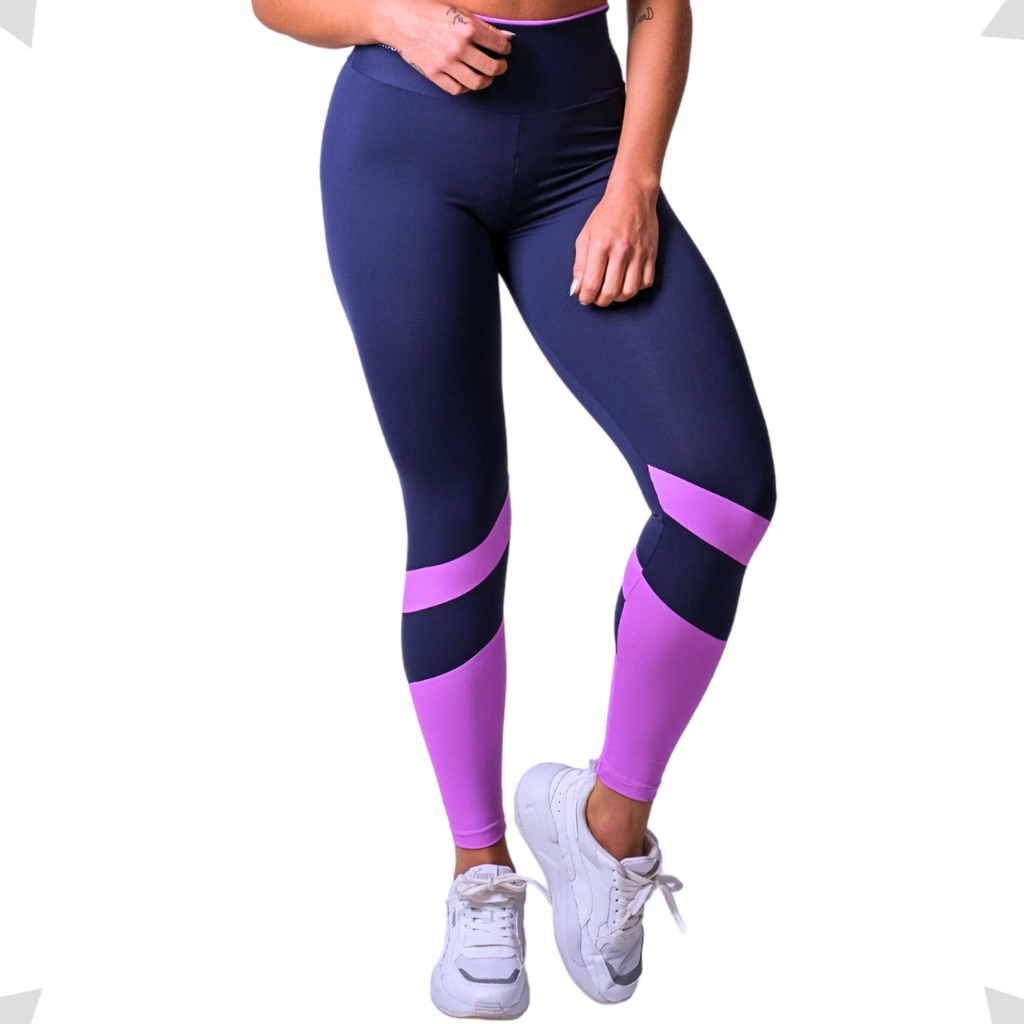 Leggings Selene Pink Peach, Leggings e calças desportivas de mulher