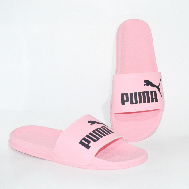 Chinelo slide hot sale puma rosa