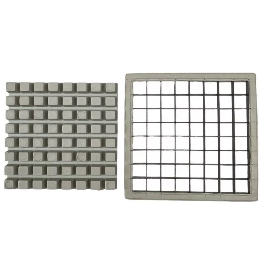 Faca Picador de Legumes Pequeno "Macho e Fêmea" 10mm Aço Inoxidável