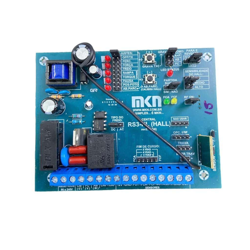 Placa MKN RS3HL CENTRAL MICROCONTRO 1/2CV 62TX | Shopee Brasil