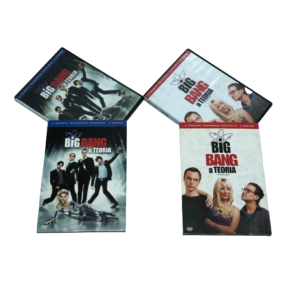Dvd Box Big Bang A Teoria 1 E 4 Temporada Completa | Shopee Brasil
