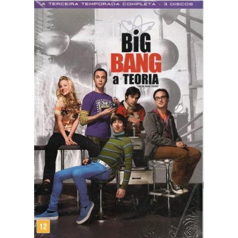 Dvd Big Bang A Teoria - A Terceira Temporada Completa 3 Disc | Shopee ...