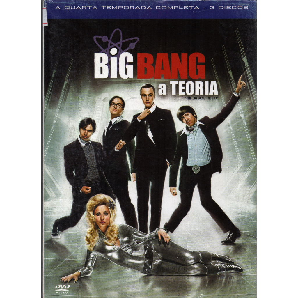 Box - Big Bang A Teoria - 4ª Temp Completa - 3 Dvds | Shopee Brasil