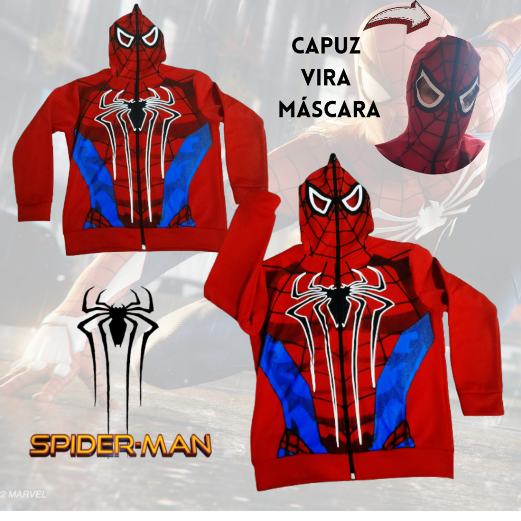 Moletom homem clearance aranha ps4