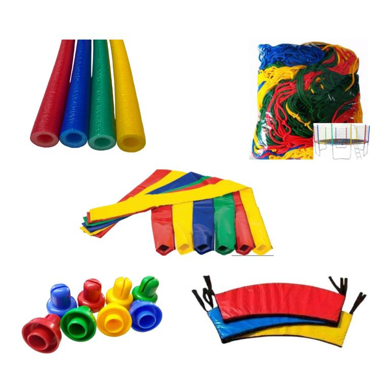 Kit Pula Pula 2 Metros - Protetor de Molas + Rede + 6 Isotubos + 6 ...