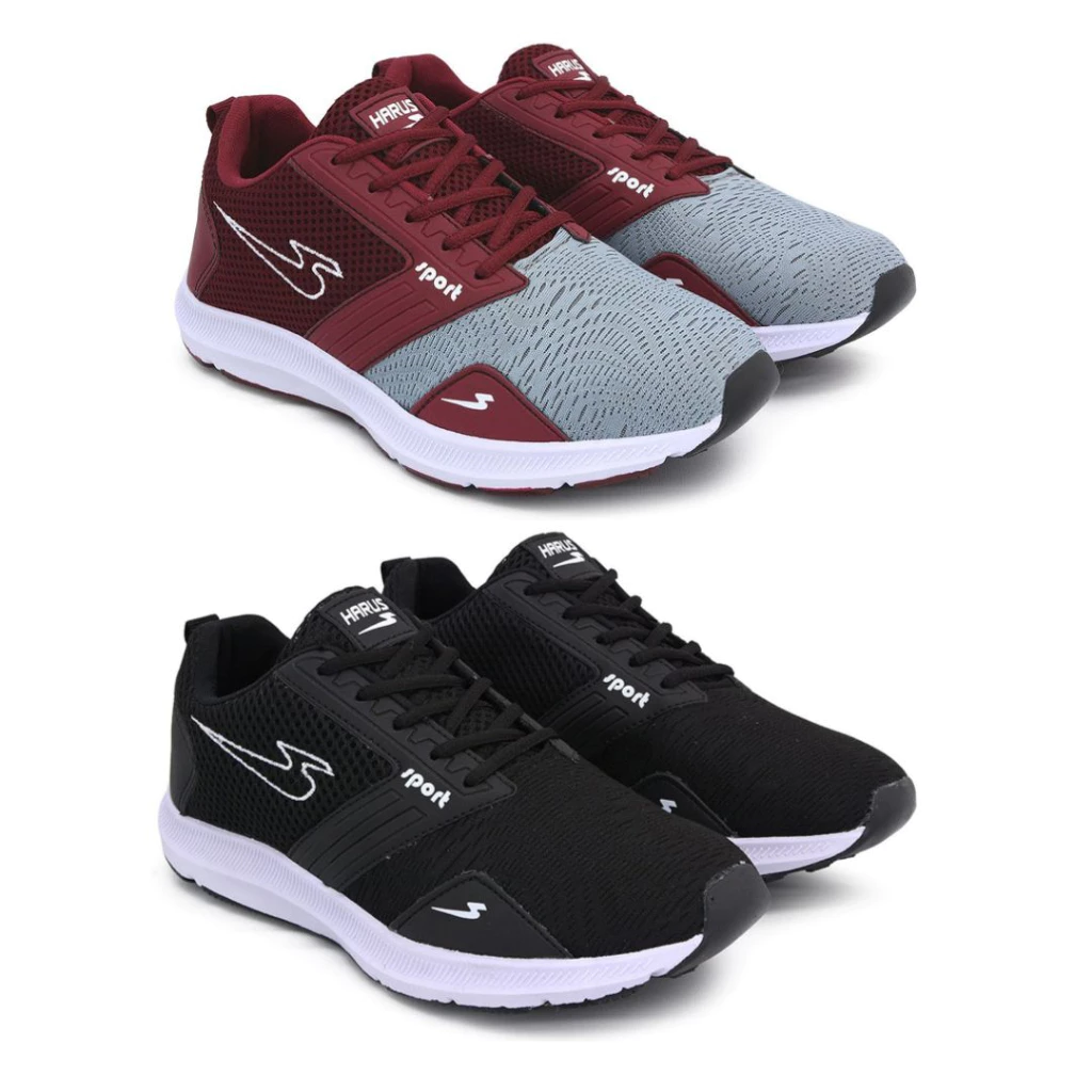 Kit 2 Pares Tênis Masculino Esportivo Harus
