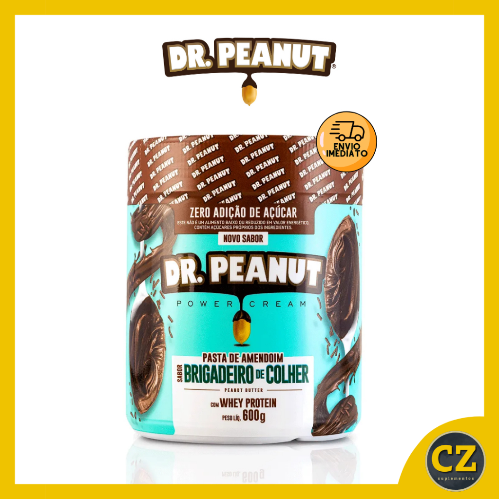 Pasta de Amendoim Sabor Brigadeiro de Colher - Dr. Peanut