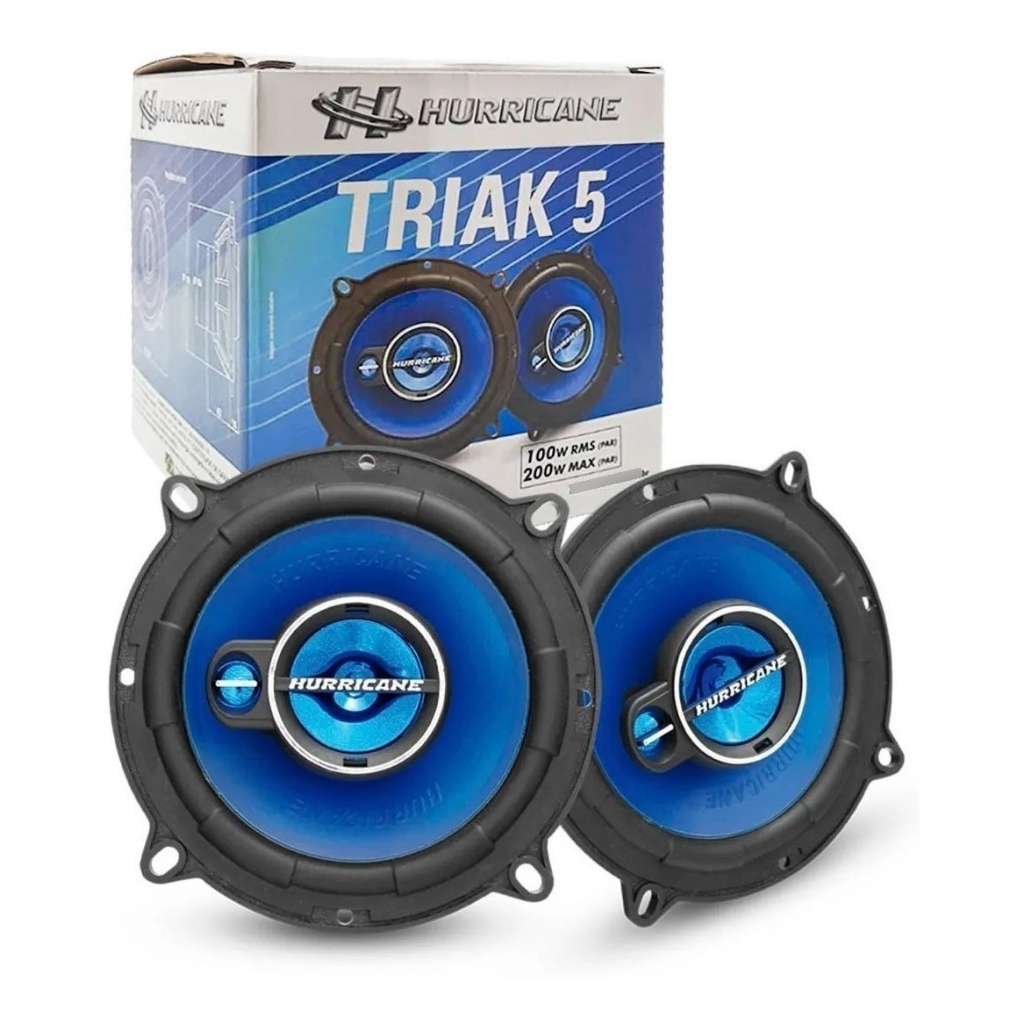 Par Alto Falante 5 Polegadas 200w Celta Logan Clio Sandero